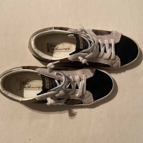 Vintage Havana Star Sneakers Camo crocodile pattern size 6.5 - Picture 3 of 8